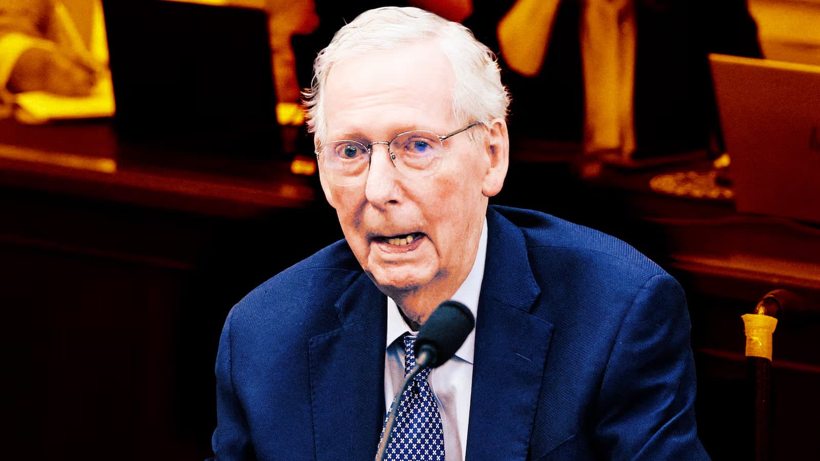 Mitch McConnell Sentenced to Life in Senate